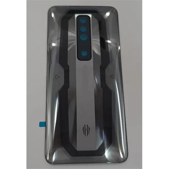 Tapa trasera o tapa bateria plata para ZTE Nubia Red Magic 7