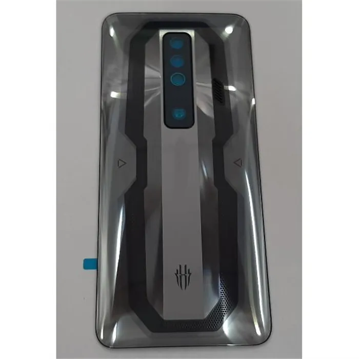 Tapa trasera o tapa bateria plata para ZTE Nubia Red Magic 7