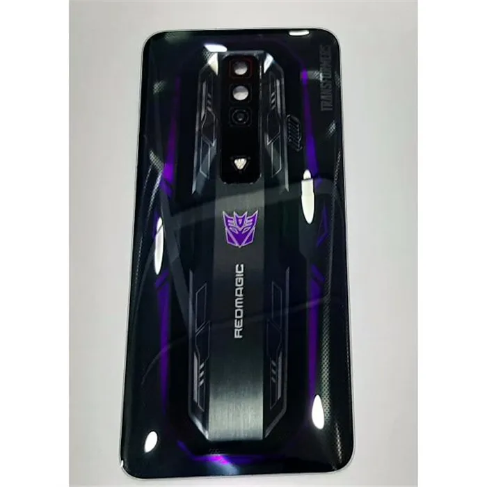 tapa trasera o tapa bateria morada para ZTE Nubia Red Magic 7 calidad premium