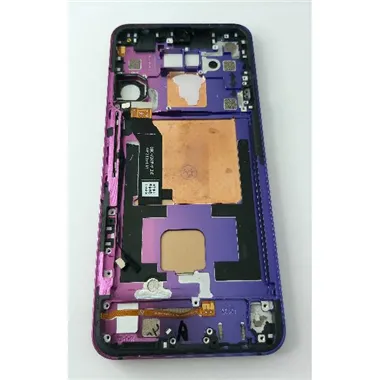 Pantalla lcd mas tactil negro con marco azul para ZTE Nubia Red Magic 7 Pro compatible(tiene reconocimiento facia