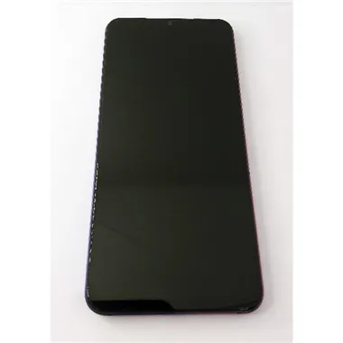 Pantalla lcd mas tactil negro con marco azul para ZTE Nubia Red Magic 7 Pro compatible(tiene reconocimiento facia