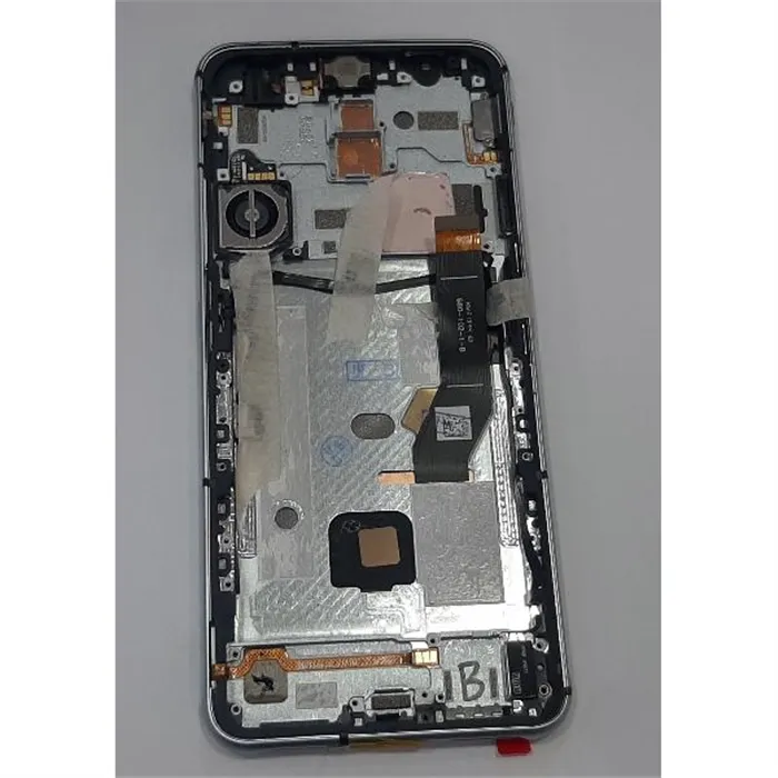 Pantalla lcd para ZTE Nubia Red Magic 7 Red Magic 7s mas tactil negro mas marco plata calidad premium