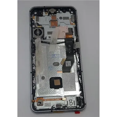 Pantalla lcd para ZTE Nubia Red Magic 7 Red Magic 7s mas tactil negro mas marco plata calidad premium