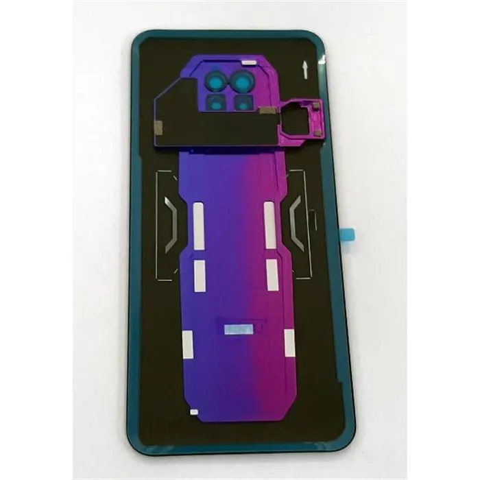Tapa trasera o tapa bateria purpura para ZTE Nubia Red Magic 7 Pro