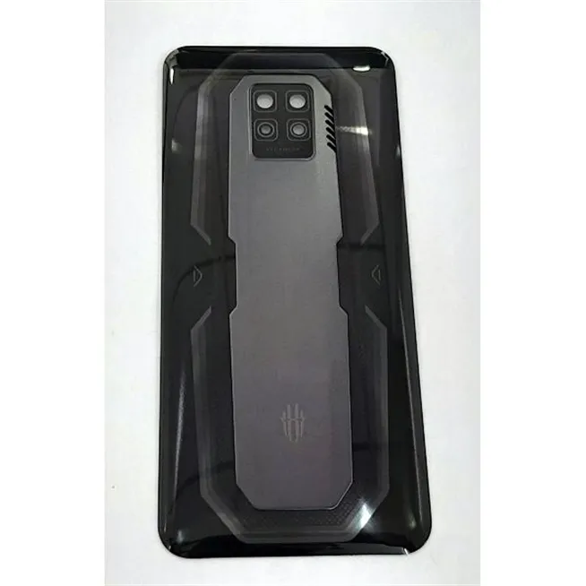 Tapa trasera o tapa bateria negra para ZTE Nubia Red Magic 7 Pro