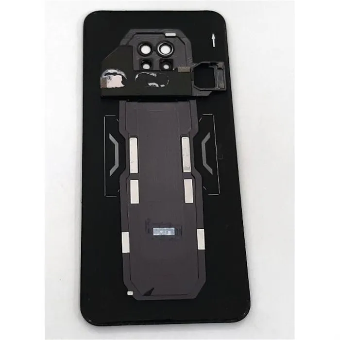 Tapa trasera o tapa bateria negra para ZTE Nubia Red Magic 7 Pro