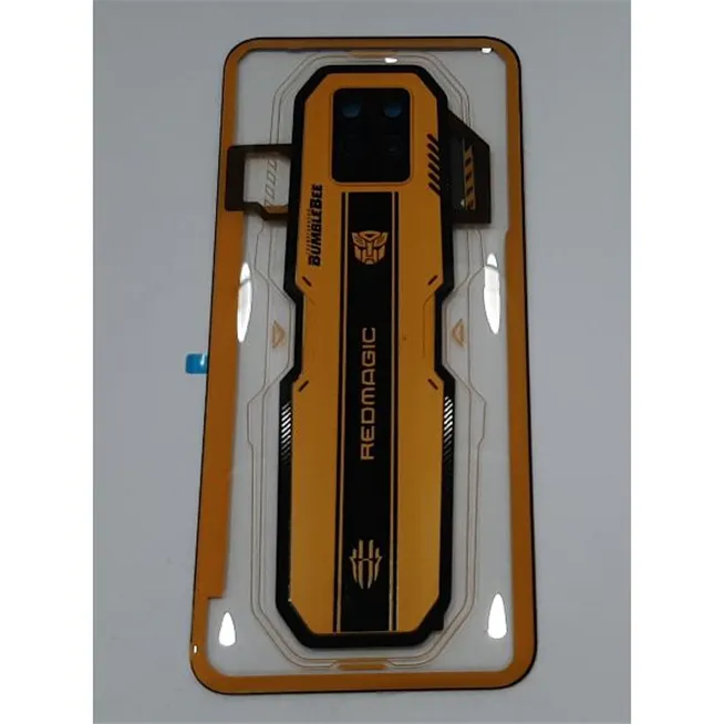 Tapa trasera o tapa bateria amarilla para ZTE Nubia Red Magic 7 Pro calidad premium