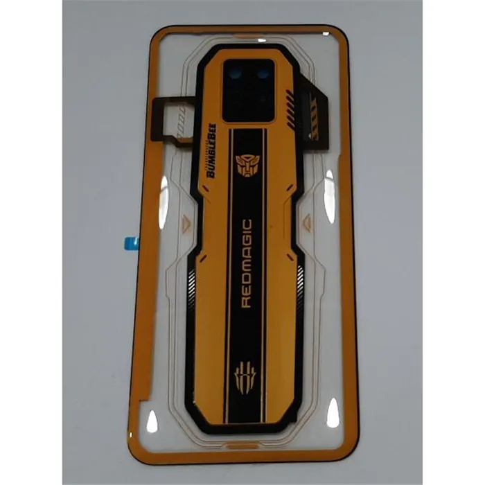 Tapa trasera o tapa bateria amarilla para ZTE Nubia Red Magic 7 Pro calidad premium