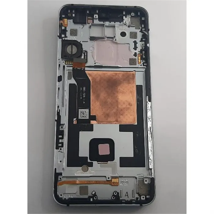 Pantalla lcd para ZTE Nubia Red Magic 7S Pro mas tactil negro mas marco plata calidad premium