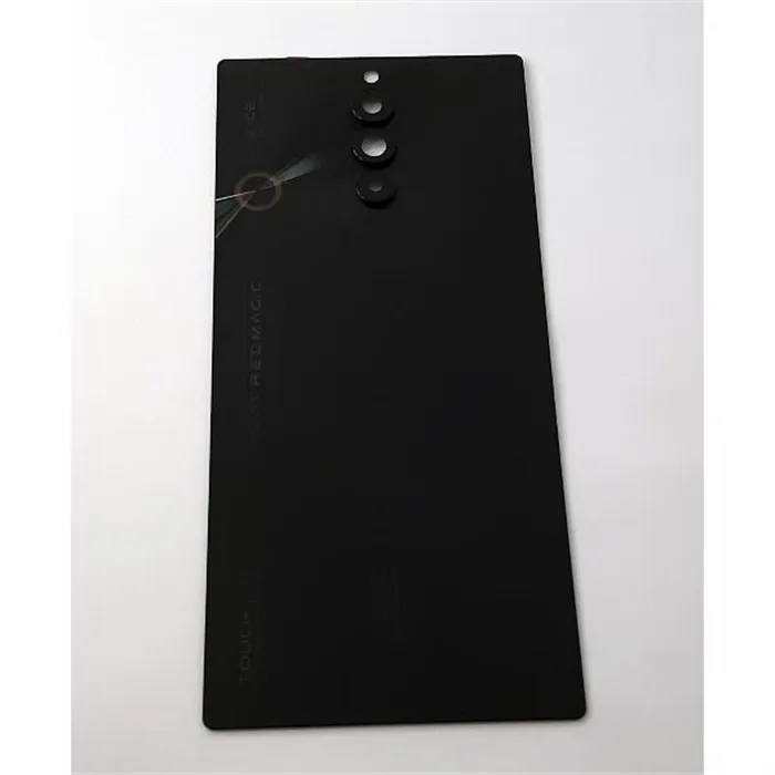 Tapa trasera o tapa bateria negra para ZTE Red Magic 8S Pro 5G