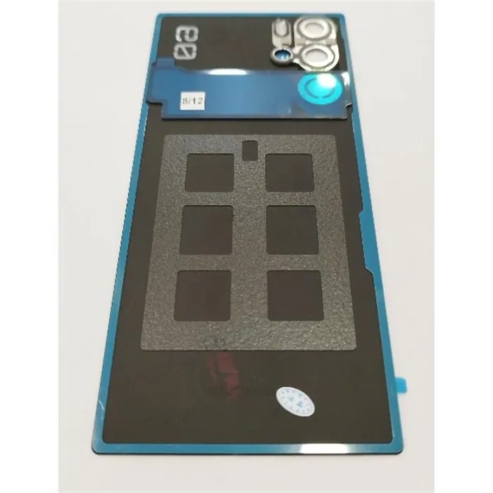 Tapa trasera o tapa bateria plateada para ZTE Nubia RedMagic 9 pro
