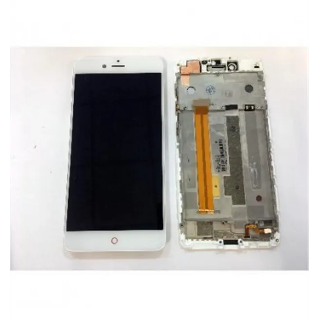 ZTE Nubia Z11 MiniS NX549J pantalla lcd + tactil blanco + marco premium remanufacturado