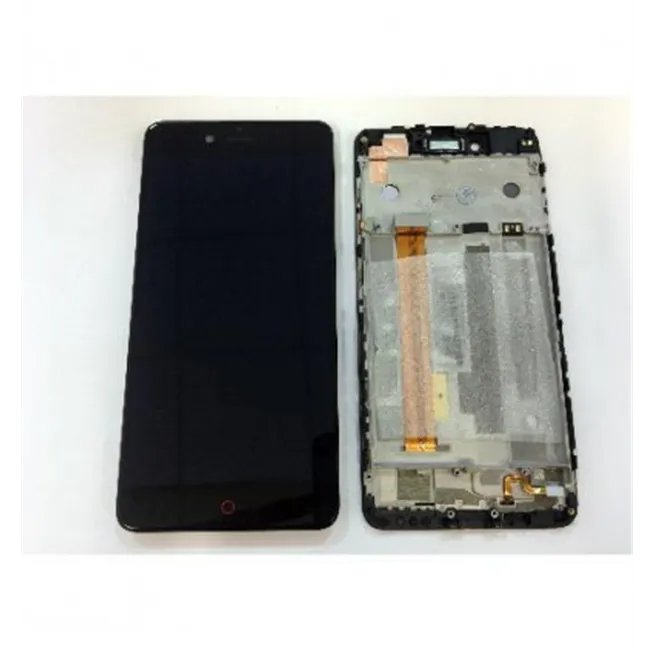 ZTE Nubia Z11 MiniS NX549J pantalla lcd + tactil negro + marco premium remanufacturado