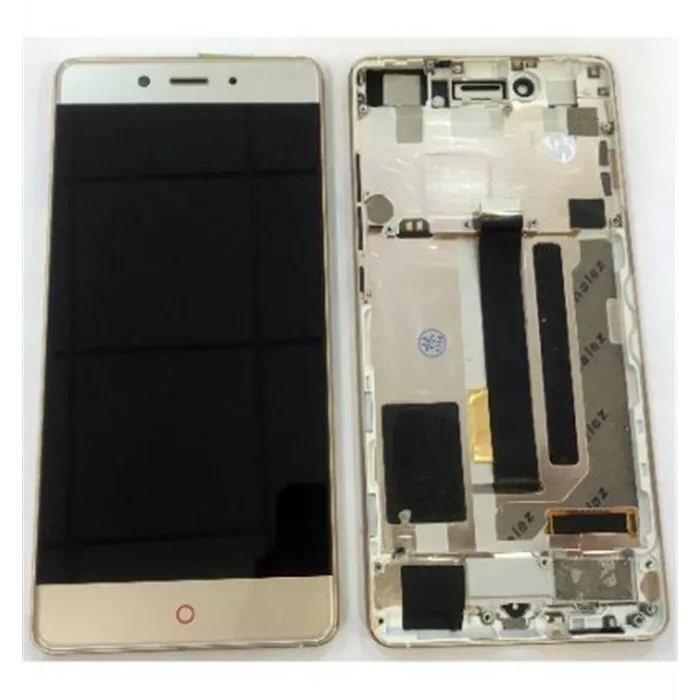 ZTE Nubia Z11 NX531J pantalla lcd + tactil dorado + marco premium remanufacturado