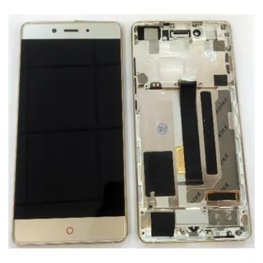 ZTE Nubia Z11 NX531J pantalla lcd + tactil dorado + marco premium remanufacturado