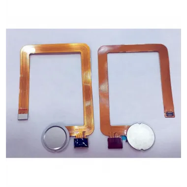 Flex lector huella plata para ZTE Z11 Mini NX529J