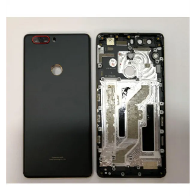 Tapa trasera o tapa bateria dorado-negro para ZTE Nubia Z17 NX563