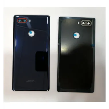 Tapa trasera o tapa bateria azul para ZTE Nubia Z17S NX595J mas lente camara