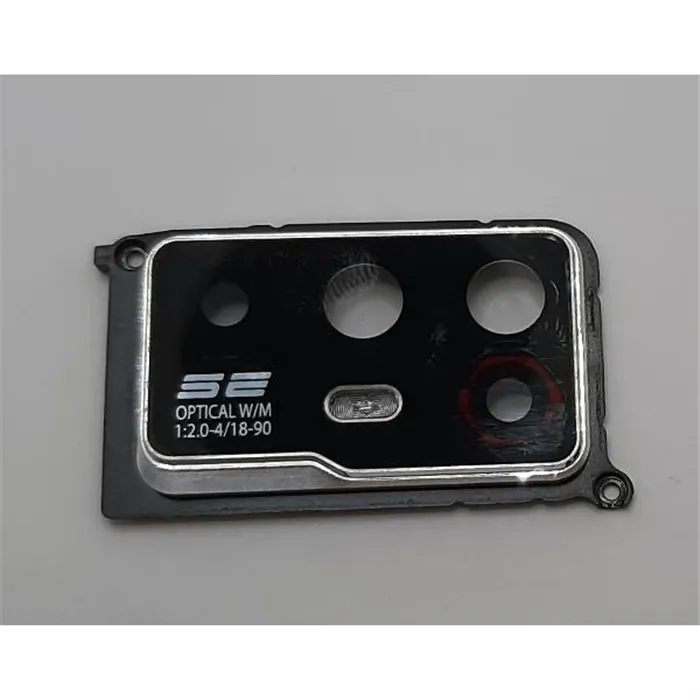 Cubierta camara plata para ZTE Nubia Red Magic 6R calidad premium