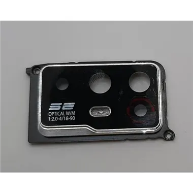Cubierta camara plata para ZTE Nubia Red Magic 6R calidad premium