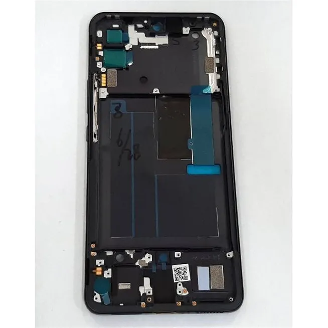 Carcasa central o marco negro para ZTE Red Magic 6R calidad premium