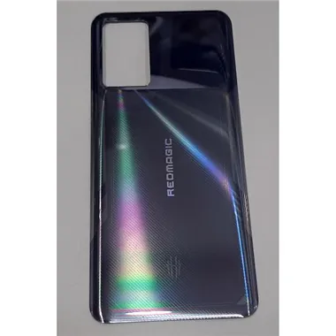 Tapa trasera o tapa bateria plata para ZTE Red Magic 6R