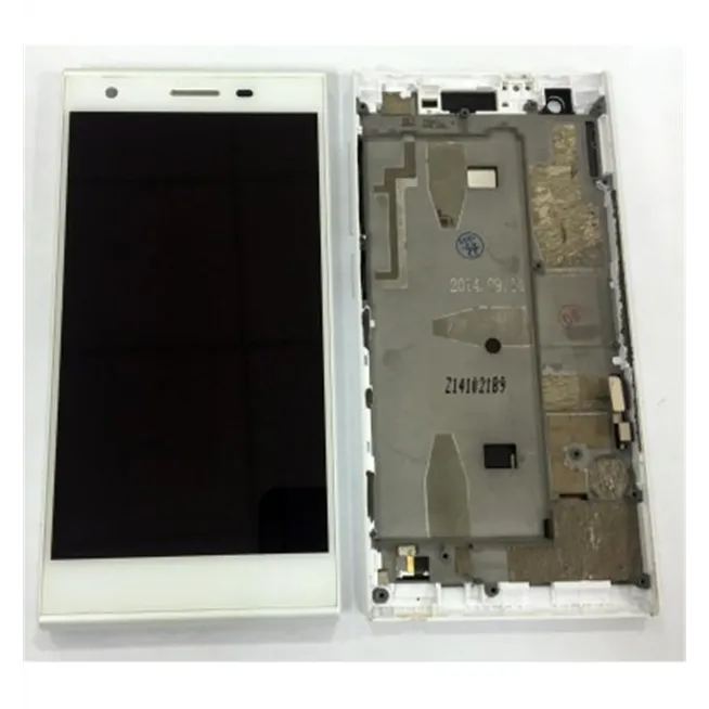 Zte T50 Blade VEC 4G Orange rono pantalla lcd + tactil blanco + marco premium