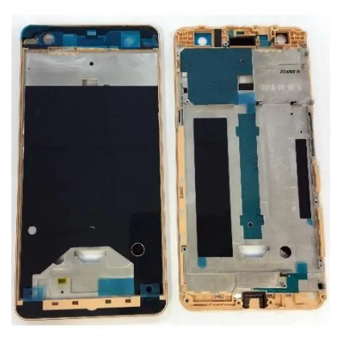 Zte v7 max carcasa central dorada premium
