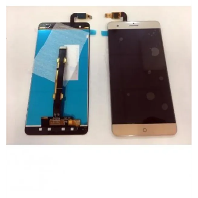 Zte v7 max lcd + tactil dorado premium