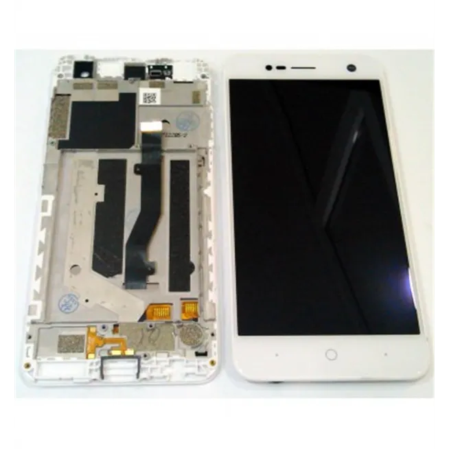 Zte Blade V8 Mini pantalla lcd + tactil blanco + marco premium