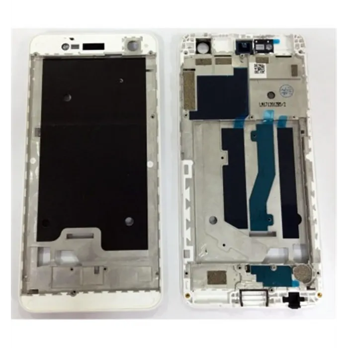 ZTE V8 Mini carcasa central o marco blanco premium