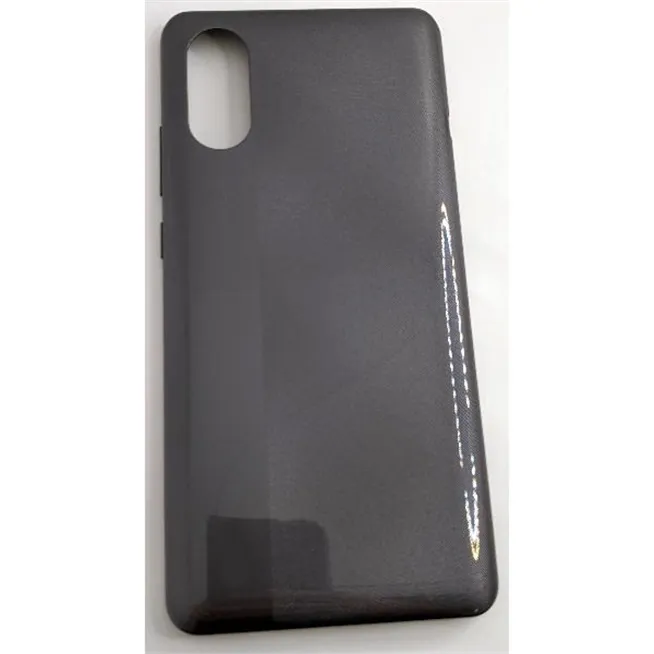 Tapa trasera o tapa bateria gris para ZTE Blade A31 Plus 