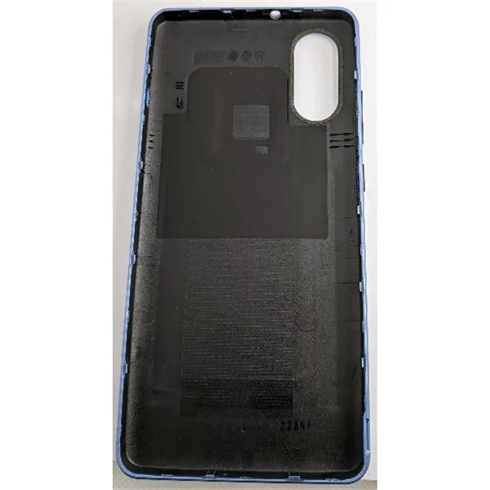 Tapa trasera o tapa bateria azul para ZTE Blade A31 Plus 
