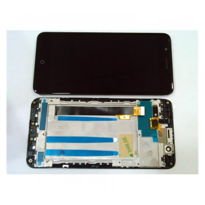 Pantalla LCD para ZTE Blade A610 Plus mas tactil negro mas marco negro