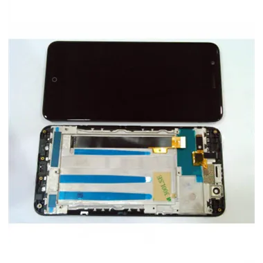 Pantalla LCD para ZTE Blade A610 Plus mas tactil negro mas marco negro