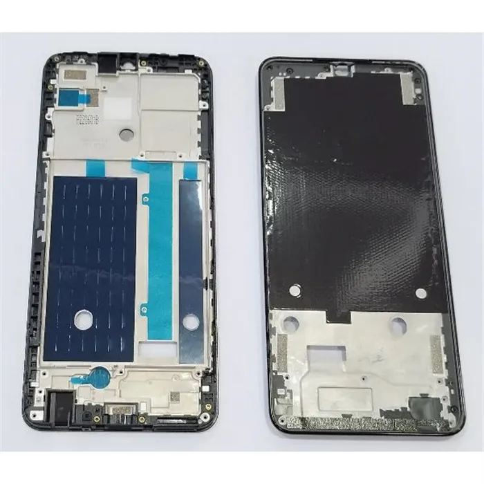 Carcasa o marco frontal negro para ZTE Blade A72 5G 