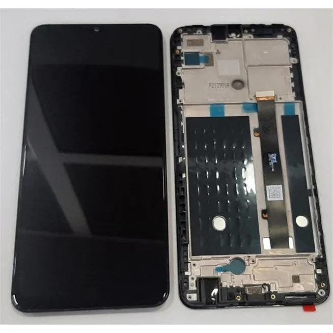 Pantalla lcd para ZTE Blade A72 5G mas tactil negro mas marco negro calidad premium