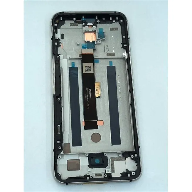 Pantalla lcd para ZTE Nubia Play 5G NX651J mas tactil negro mas marco plata calidad premium