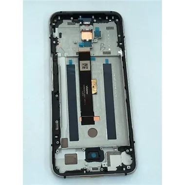 Pantalla lcd para ZTE Nubia Play 5G NX651J mas tactil negro mas marco plata calidad premium