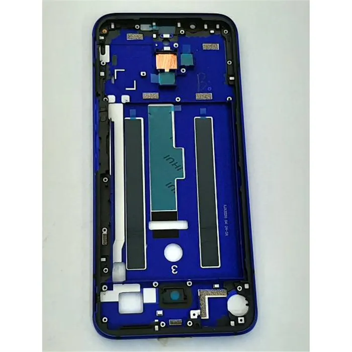 Carcasa central o marco azul para ZTE Nubia Play 5G NX651J calidad premium