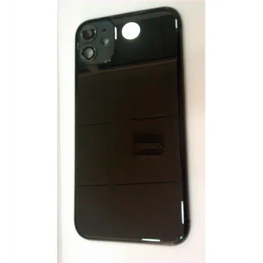 Carcasa o marco central para Iphone 11 A2111 A2221 A2223 mas tapa trasera o tapa bateria negra calidad premium