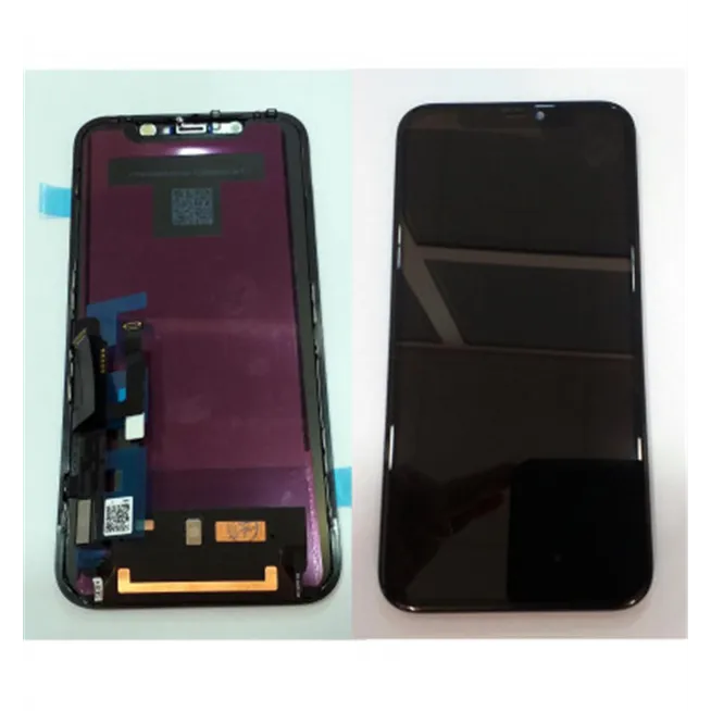 Pantalla LCD IPS para IPhone 11 A2111 A2221 A2223 mas tactil negro calidad Premium