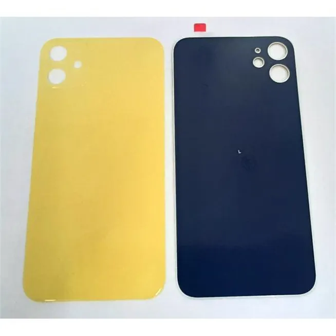 Tapa trasera o tapa bateria amarilla para Iphone 11 A2111 A2221 A2223