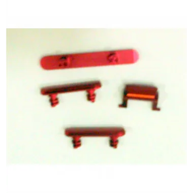 Set 4 botones rojo para IPhone 11 A2111 A2221