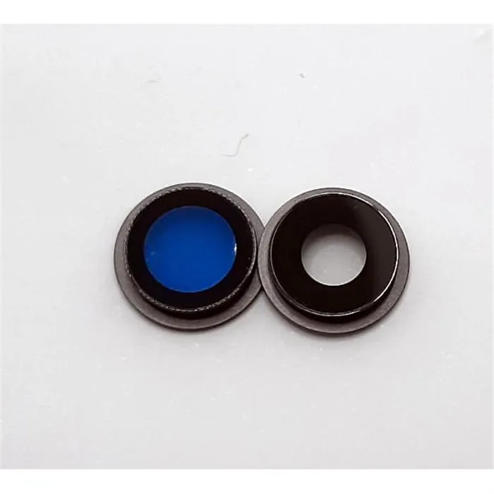 Set 2 cubierta camara negra para IPhone 11 A2111 A2221 A2223 calidad premium