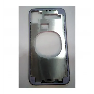 Carcasa central o marco lila para IPhone 11 