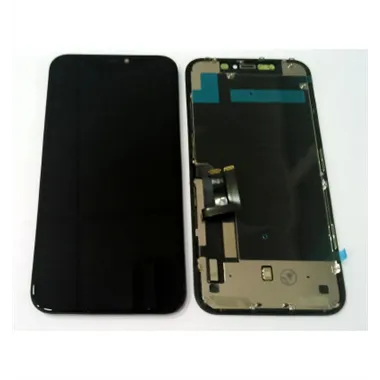 Pantalla TF LCD para IPhone 11 A2111 A2221 A2223 mas tactil negro compatible Tianma