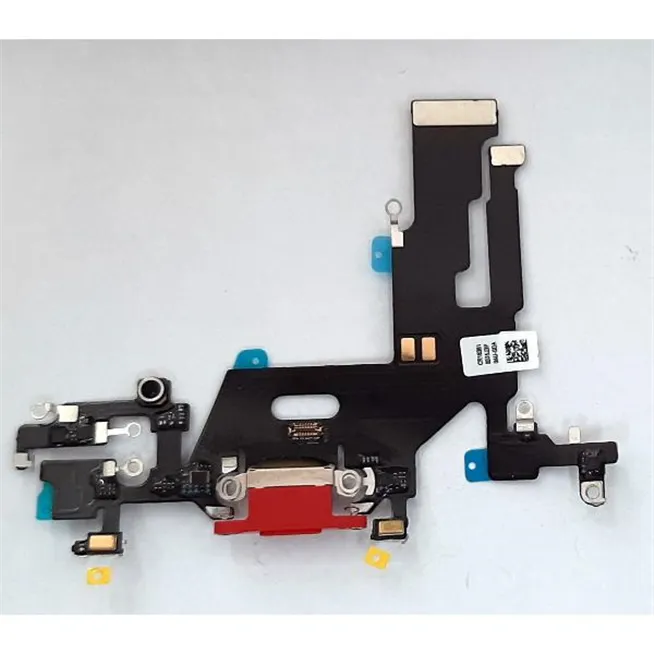 Flex puerto carga rojo para IPhone 11 A2111 A2221 A2223 compatible