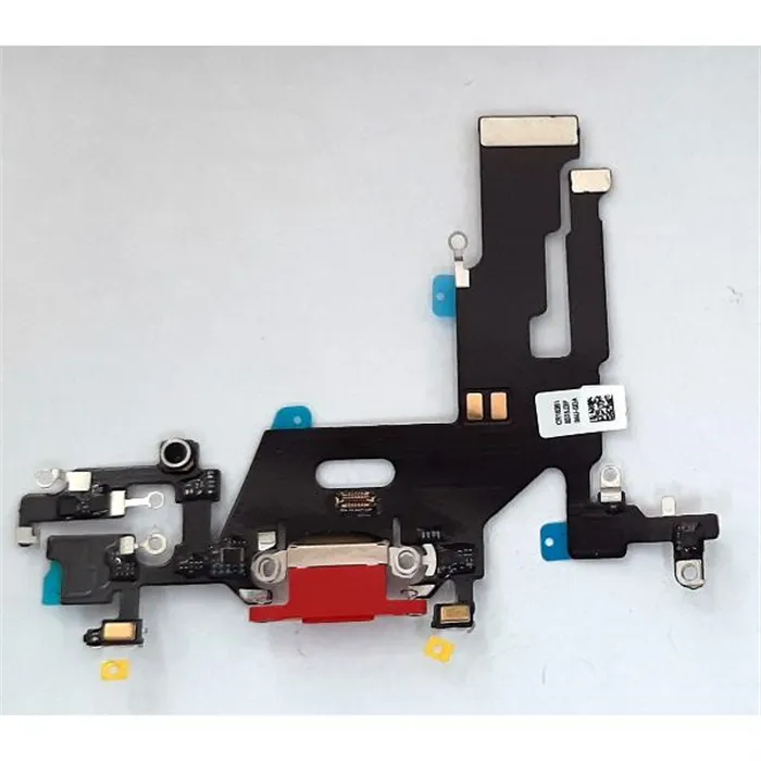Flex puerto carga rojo para IPhone 11 A2111 A2221 A2223 compatible