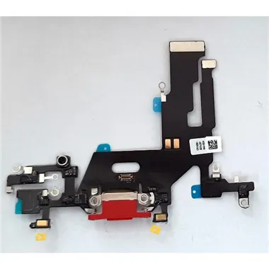 Flex puerto carga rojo para IPhone 11 A2111 A2221 A2223 compatible